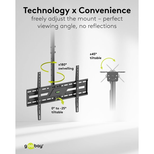 Goobay Ceiling TV Mount (XL)