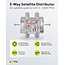 Goobay SAT Distributor, 3-way