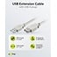 Goobay USB-A Extension Cable, 5 m, grey