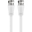 Goobay SAT Antenna Cable (Class A+, >95 dB), 3x Shielded 2 m