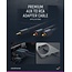 Clicktronic 3.5 mm AUX to RCA Adapter Cable, Stereo 7.5 m