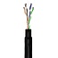 Goobay CAT 6 Outdoor Network Cable Set, U/UTP, black 305 m