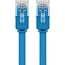 Goobay CAT 6 Flat Patch Cable, U/UTP, blue 5 m