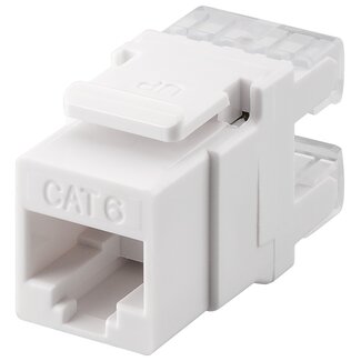 Goobay Goobay Keystone Module RJ45 CAT 6, UTP, 250 MHz