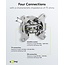 Goobay 4-Hole Antenna Stub/End Socket