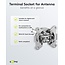 Goobay 4-Hole Antenna Stub/End Socket