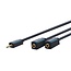 Clicktronic 3.5 mm AUX Adapter Cable, Stereo 0.1 m
