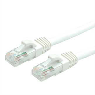 Value VALUE Patchkabel Kat.6A (Class EA) UTP, wit, 2 m