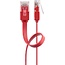 Goobay CAT 6 Flat Patch Cable, U/UTP, red 1 m