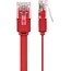 Goobay CAT 6 Flat Patch Cable, U/UTP, red 1 m