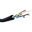Goobay CAT 5e Outdoor Network Cable, U/UTP, black 100 m