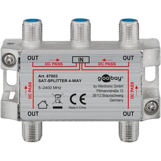 Goobay Goobay SAT Distributor, 4-way