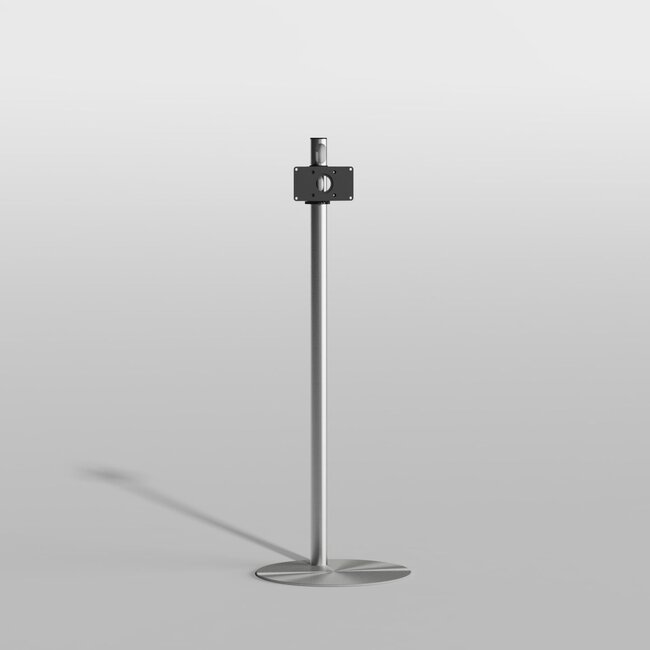 Vloerstandaard SPHERE rvs 150 cm VESA 200x100