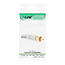 InLine® RCA-stekker soldeervariant, metaal zilver, ring wit, voor 6 mm kabel