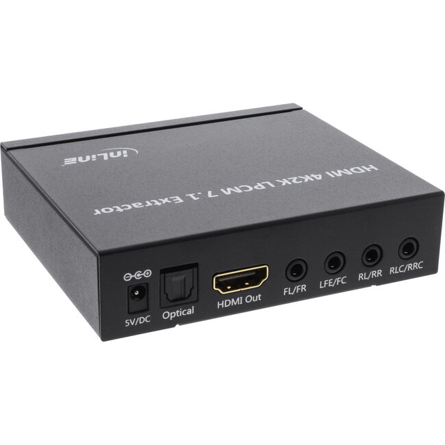 InLine® HDMI audio-extractor/signaalisolator, 4K2K HDMI ingang