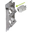 InLine® Cat.6A Keystone-box, wand/DIN-rail, STP, 9 poorten