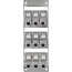 InLine® Cat.6A Keystone-box, wand/DIN-rail, STP, 9 poorten