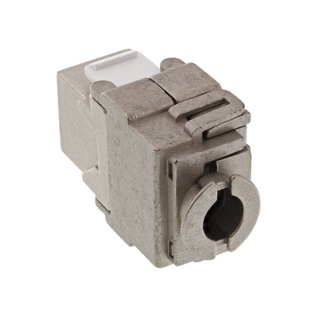 InLine® RJ45 Bu/LSA inzetstuk, Keystone SNAP-In, Cat.6a