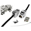 InLine® RJ45 Bu/LSA inzetstuk, Keystone SNAP-In, Cat.6a