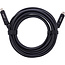 InLine® USB 3.2 Gen.2 AOC-kabel, USB-C M/M, 8K60Hz, 60W, zwart, 5m