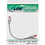 InLine® Patchkabel, S/FTP (PiMf), Cat.6, 250 MHz, PVC, CCA, grijs, 0,3m