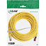 InLine® Patchkabel, S/FTP (PiMf), Cat.6, 250 MHz, PVC, koper, geel, 7,5m
