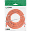 InLine® Patchkabel, S/FTP (PiMf), Cat.6, 250 MHz, PVC, koper, oranje, 25m