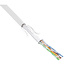 InLine® Patchkabel Cat.5e, wit, SF/UTP, AWG26, PVC, 100m