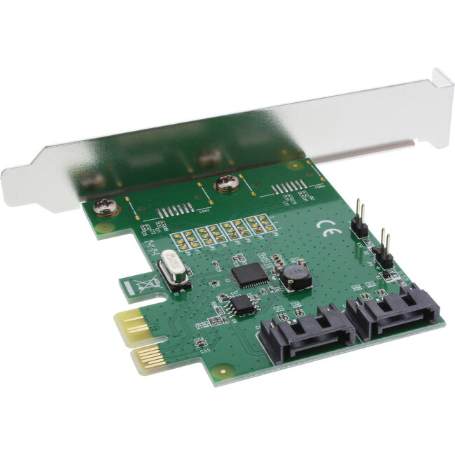 InLine® interfacekaart, 2-Poorts SATA 6Gb/s, x1 PCIe 2.0, RAID 0/1/SPAN