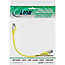 InLine® Patchkabel, S/FTP (PiMf), Cat.8.1, 2000MHz, halogeenvrij, geel, 0,3m