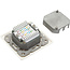 InLine® Cat.6 inbouwaansluitdoos, 2x RJ45 female, RAL9010 wit, horizontaal