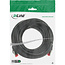 InLine® Patchkabel, S/FTP (PiMf), Cat.6, 250 MHz, PVC, koper, zwart, 20m