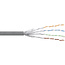 InLine® Patchkabel Cat.6 S/FTP (PiMf), grijs, AWG27, PVC, CU, 100m