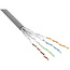 InLine® Patchkabel Cat.6 S/FTP (PiMf), grijs, AWG27, PVC, CU, 100m