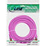 InLine® Patchkabel, S/FTP (PiMf), Cat.6, 250 MHz, PVC, koper, roze, 7,5m