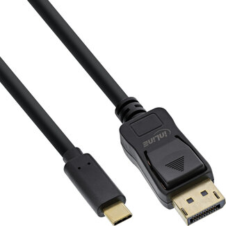 InLine InLine® USB-beeldschermkabel, USB-C-stekker naar DisplayPort-stekker, 5m