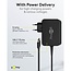 Goobay USB-C PD notebooklader met vaste kabel | 65W | 1,8 meter