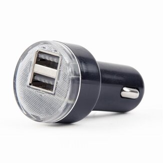 Gembird Energenie USB autolader | 2x USB-A | 10,5W