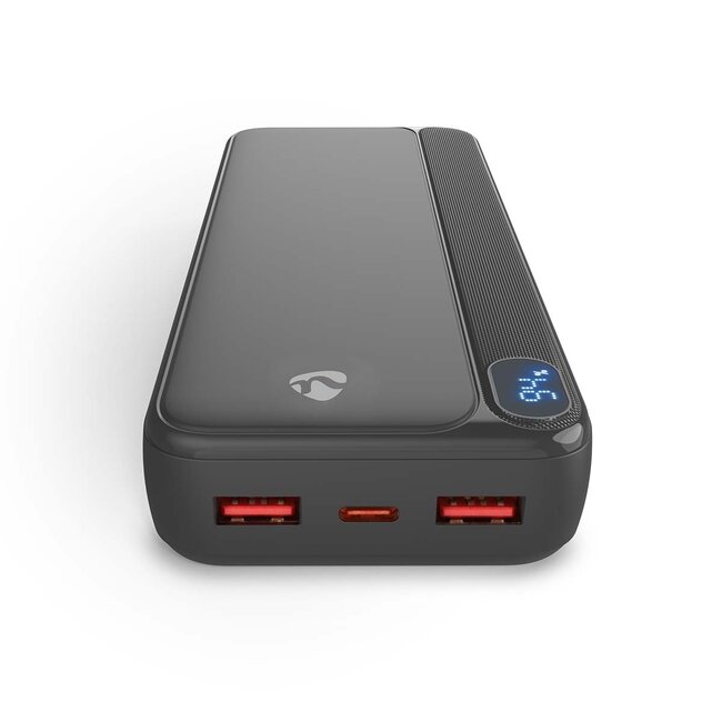 Nedis powerbank | 1x USB-C PD 20W + 2x USB-A QC 18W | 20.000 mAh