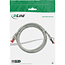 InLine® Patchkabel, S/FTP (PiMf), Cat.6, 250 MHz, PVC, koper, grijs, 1m