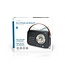 Nedis portable radio | FM-radio, Bluetooth, USB en AUX | 10W | zwart