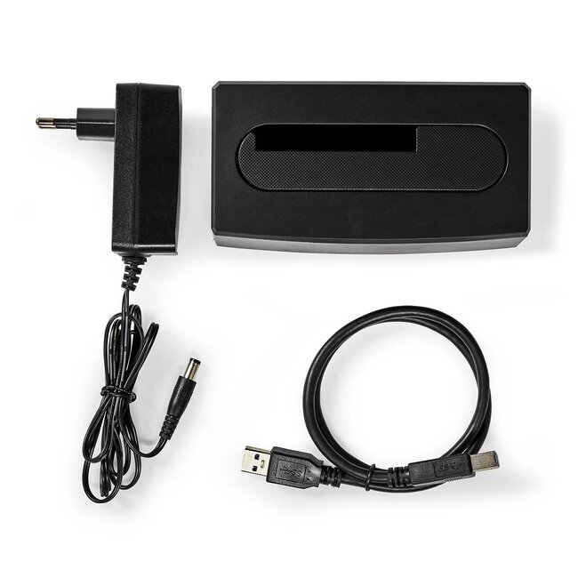 Nedis HDD docking station | 2,5''/3,5'' SATA | USB3.0 (5 Gbps)