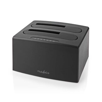 Nedis Nedis HDD docking station | 2x 2,5''/3,5'' SATA | USB3.0 (5 Gbps)