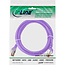 InLine® Patchkabel, S/FTP (PiMf), Cat.6, 250 MHz, PVC, koper, paars, 1,5m