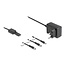 Delock universele voedingsadapter | 5V | 10W | 3 pluggen | 1,8 meter