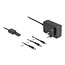 Delock universele voedingsadapter | 12V | 36W | 3 pluggen | 1,8 meter