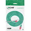 InLine® Patchkabel plat, U/UTP, Cat.6, groen, 3m