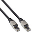 InLine® Patchkabel, U/UTP, Cat.6A, halogeenvrij, AWG23 koper, zwart, 40m