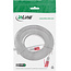 InLine® Patchkabel plat, U/UTP, Cat.6, grijs, 5m