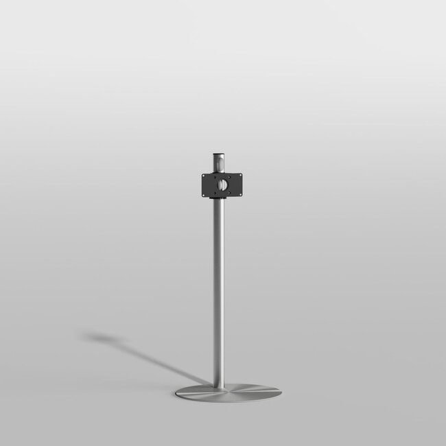 Vloerstandaard SPHERE rvs 120 cm VESA 200x100
